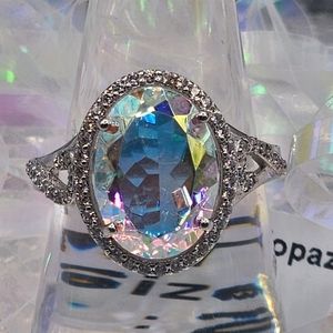 New Mystic topaz .925 SS